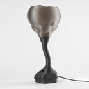 The Nimbus lamp in Blackout in front of a white background. A fully dimmable modern lamp.