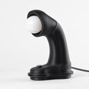 The tall Nessi table lamp in Charcoal