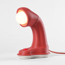 The tall Nessi table lamp in Coral