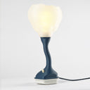 The Nimbus table lamp in Navy on  a white background.